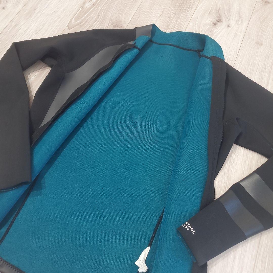 Hurley ジップアップ タッパー ウエットスーツ ブラック L