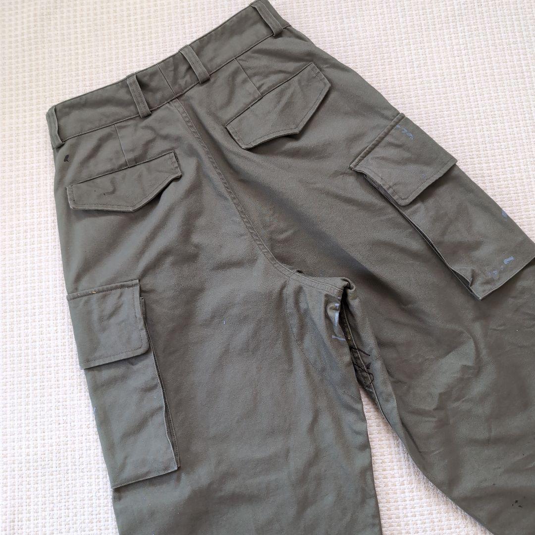 Veritecoeur カーゴパンツ ペイント