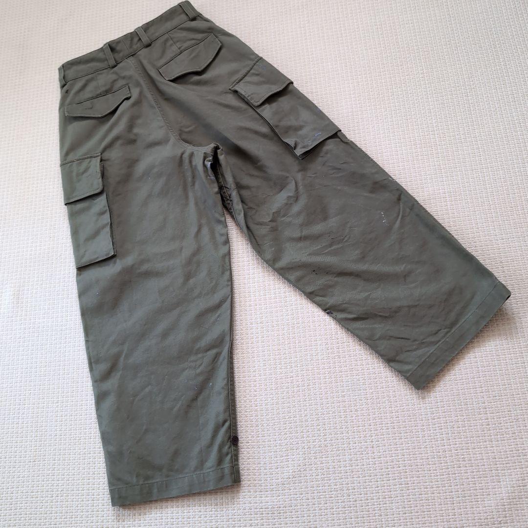 Veritecoeur カーゴパンツ ペイント