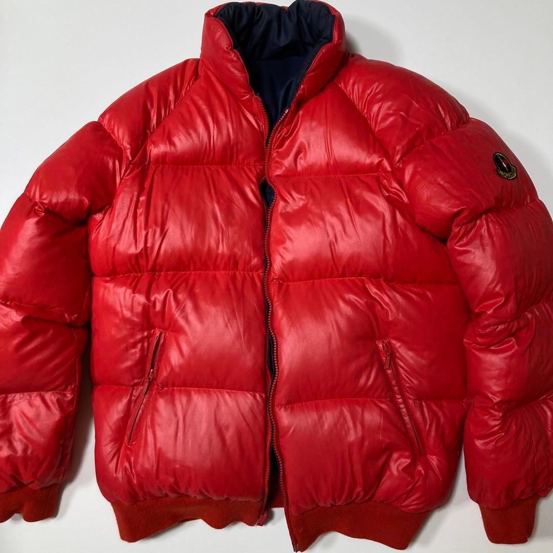 VINTAGE MONCLER リバーシブル ダウンジャケット LL