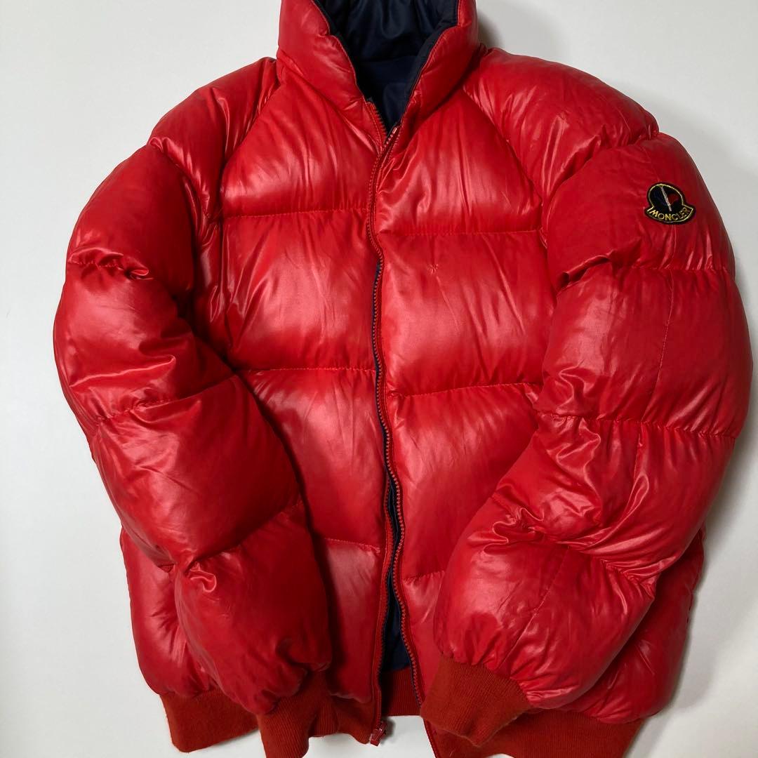 VINTAGE MONCLER リバーシブル ダウンジャケット LL