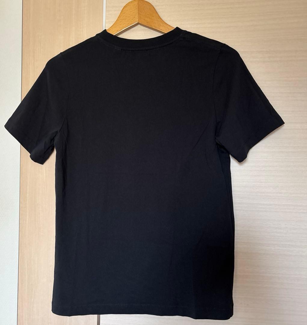極美品　BURBERRY キッズ12Y(152cm) ロゴTシャツ ブラック