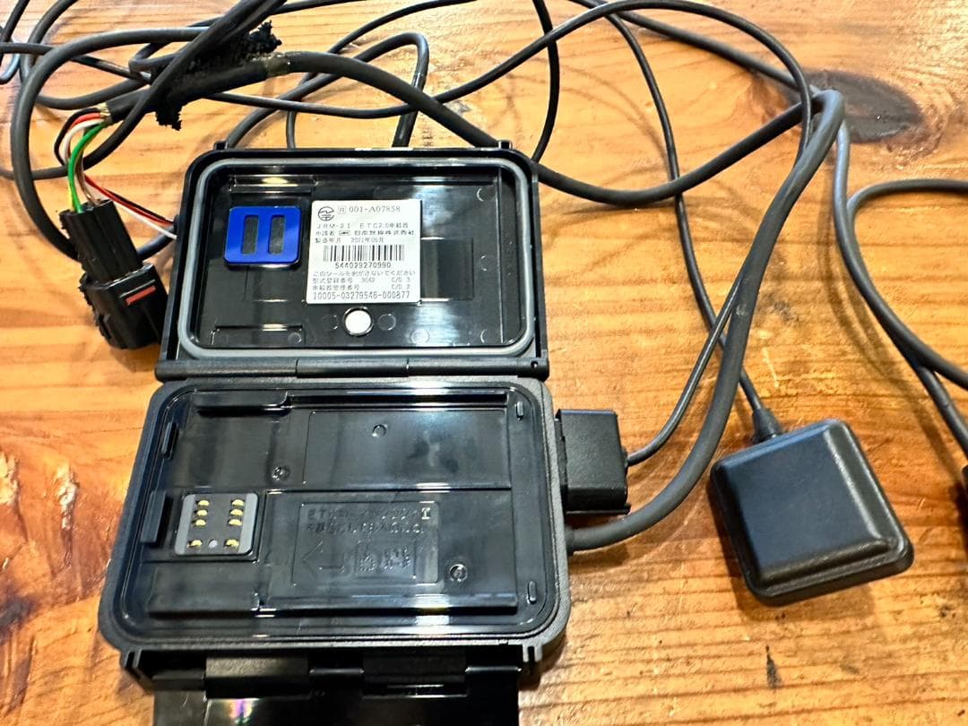 チーターさん専用　二輪用ETC2.0　分離型　日本無線　JRM-21 (877)