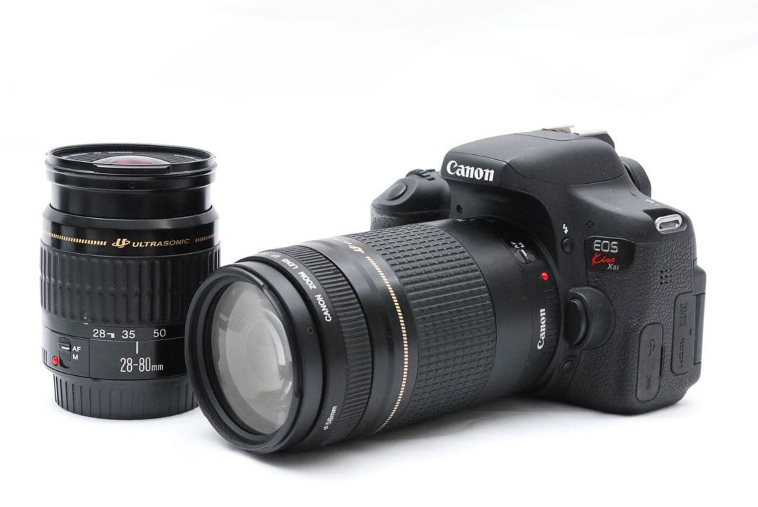 Wi-Fi/動画/保証/canon kiss x8i標準レンズセット