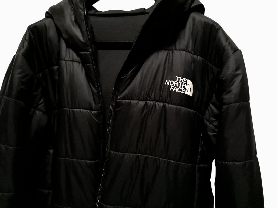 美品 ノースフェイス リバーシブル ダウンジャケット 黒 ジャケット