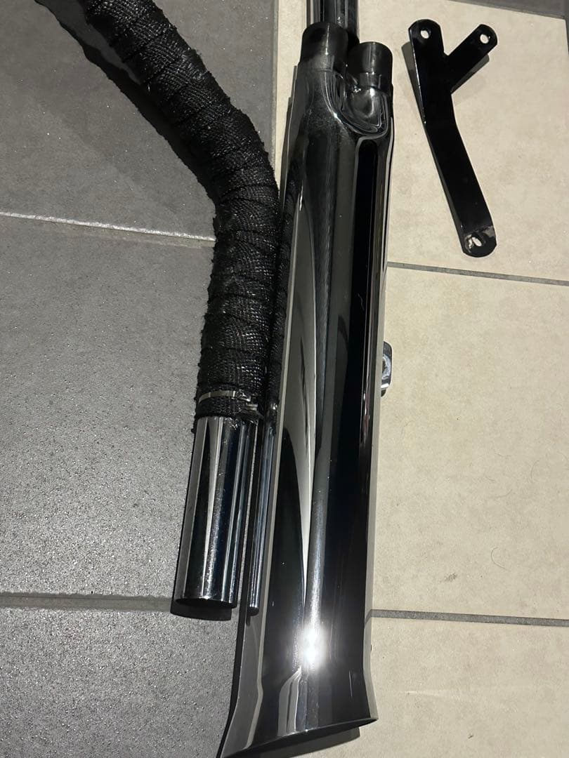 ケンテック 2in1 マフラー イントルーダークラシック 極太 フレアカット