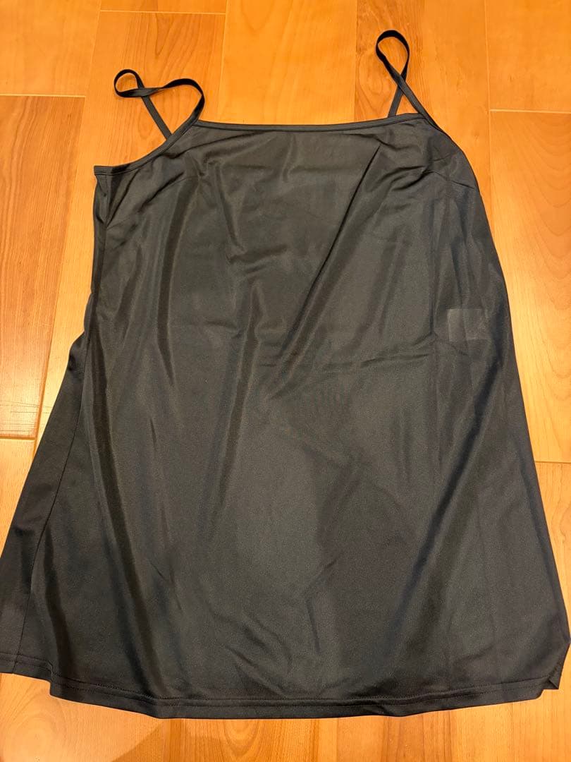 NOKO OHNO ブラックスカラップヘム ワンピース