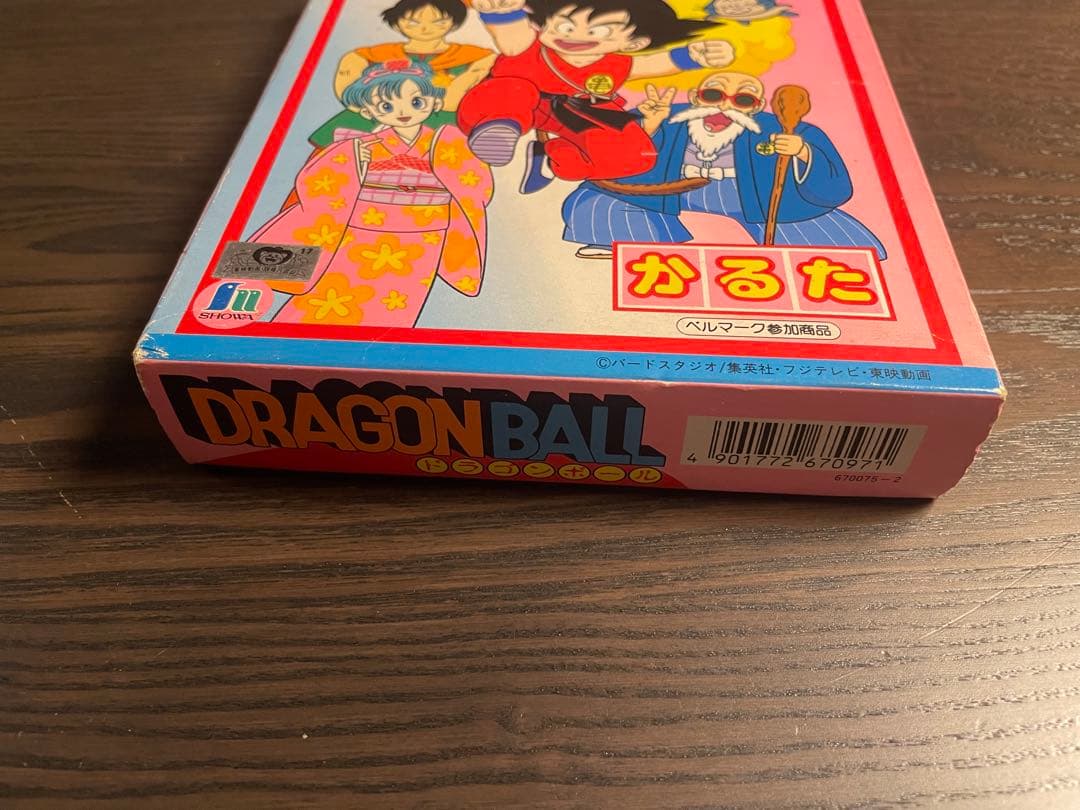 美品　初期ドラゴンボール　かるた　鳥山明