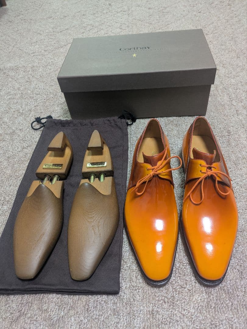 ラモス！【Corthay】コルテ ドレスシューズ　UK8 26.0cm相当
