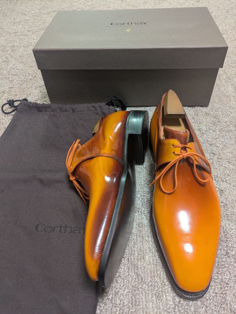ラモス！【Corthay】コルテ ドレスシューズ　UK8 26.0cm相当