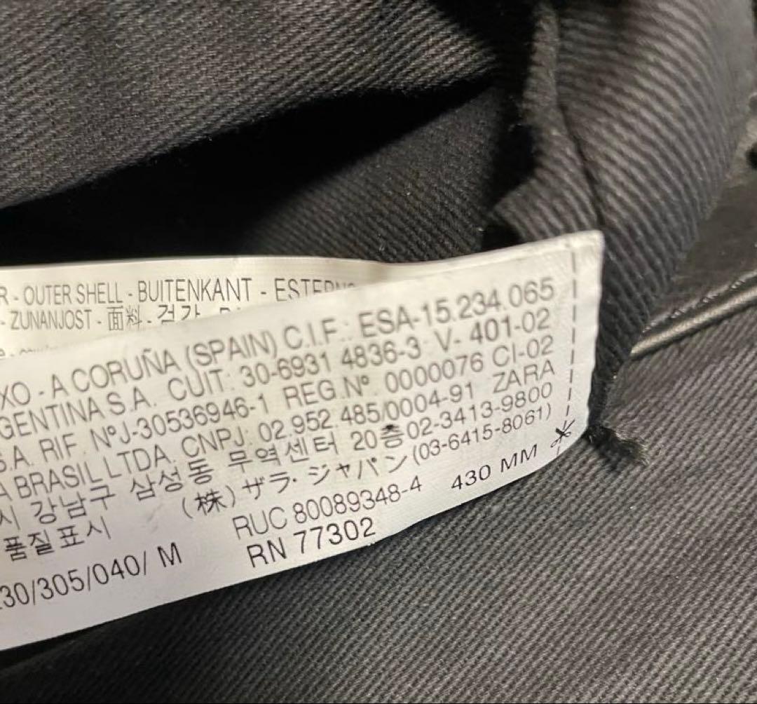 ZARA MAN オールレザーリュックバック