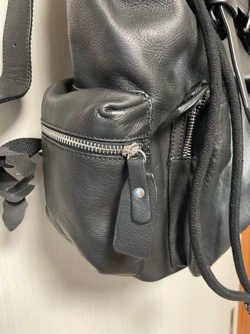ZARA MAN オールレザーリュックバック