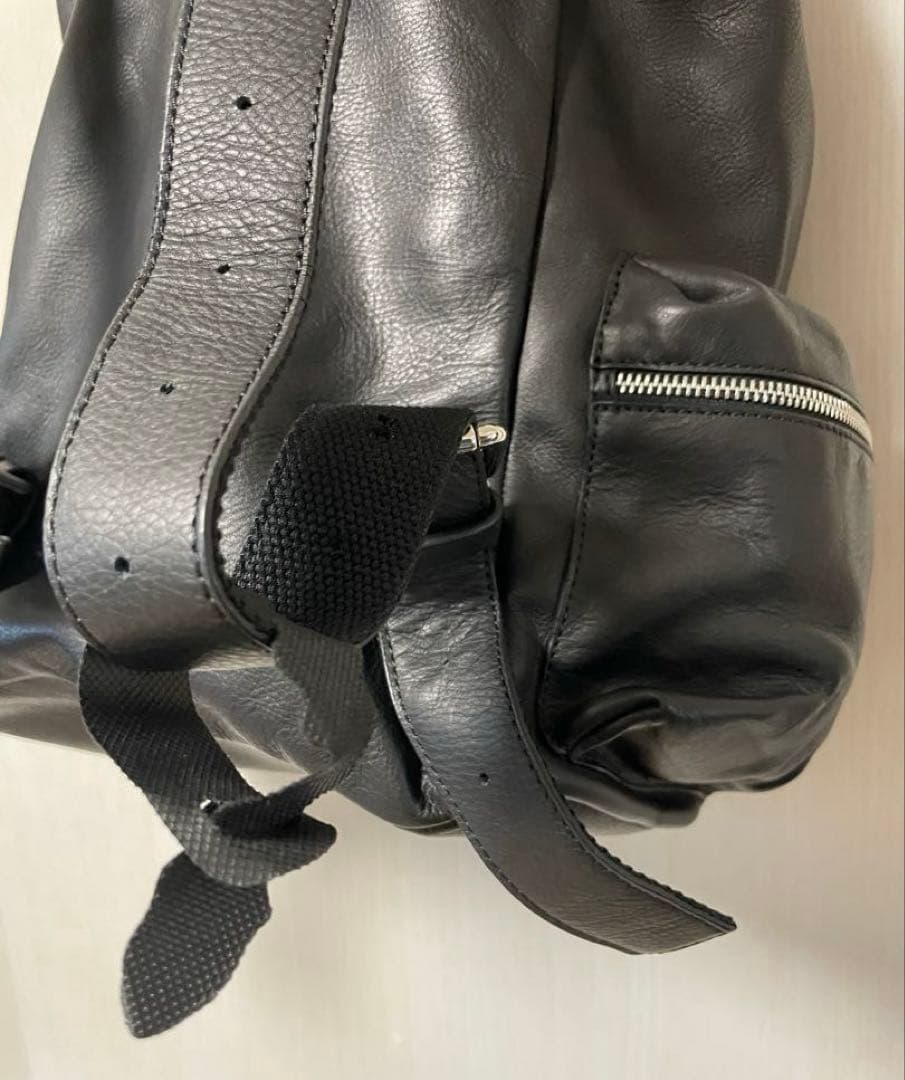 ZARA MAN オールレザーリュックバック