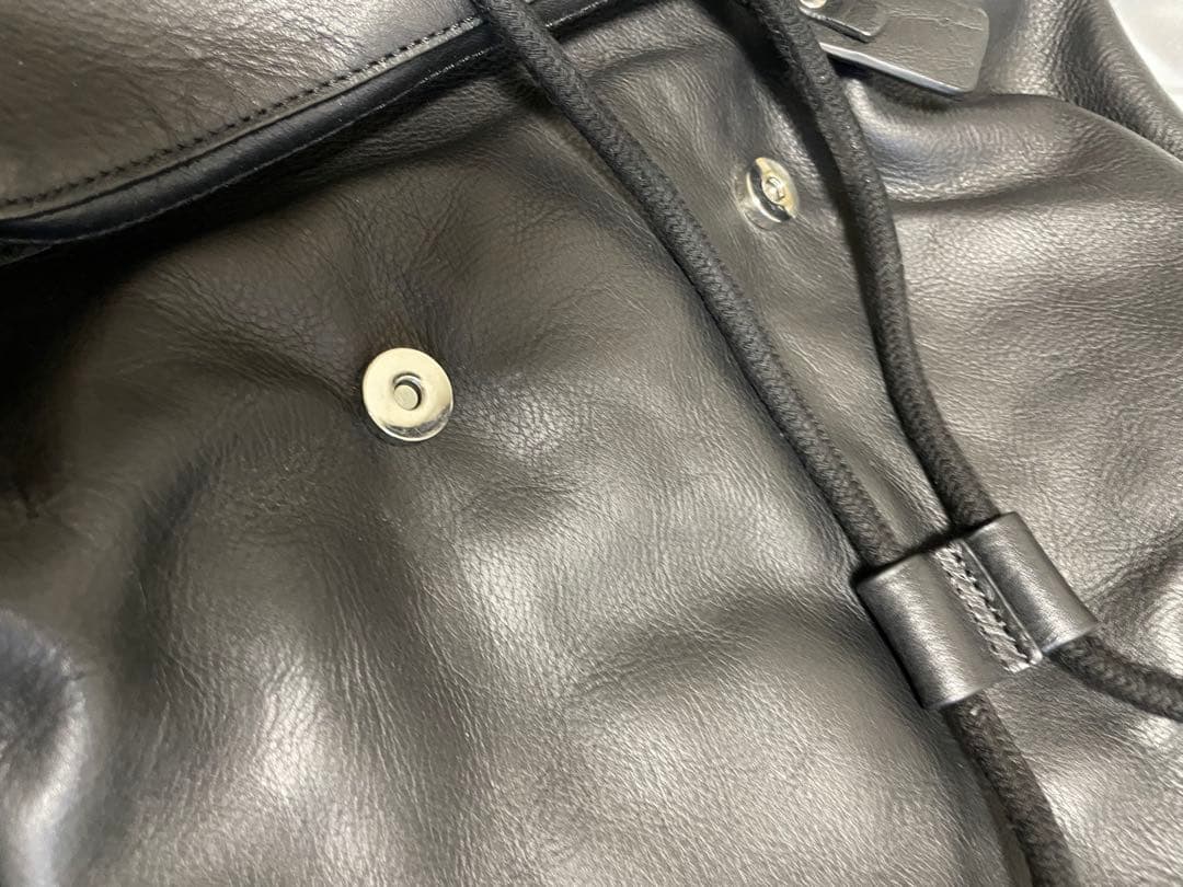 ZARA MAN オールレザーリュックバック