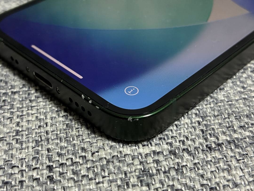 iPhone 13mini／グリーン／128GB／SIMフリー／バッテリー77%