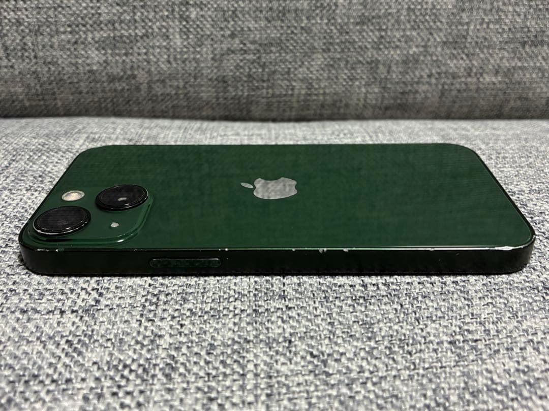 iPhone 13mini／グリーン／128GB／SIMフリー／バッテリー77%