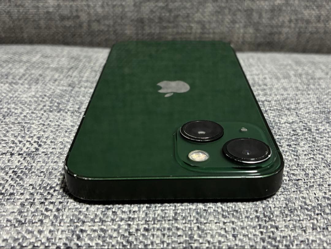 iPhone 13mini／グリーン／128GB／SIMフリー／バッテリー77%