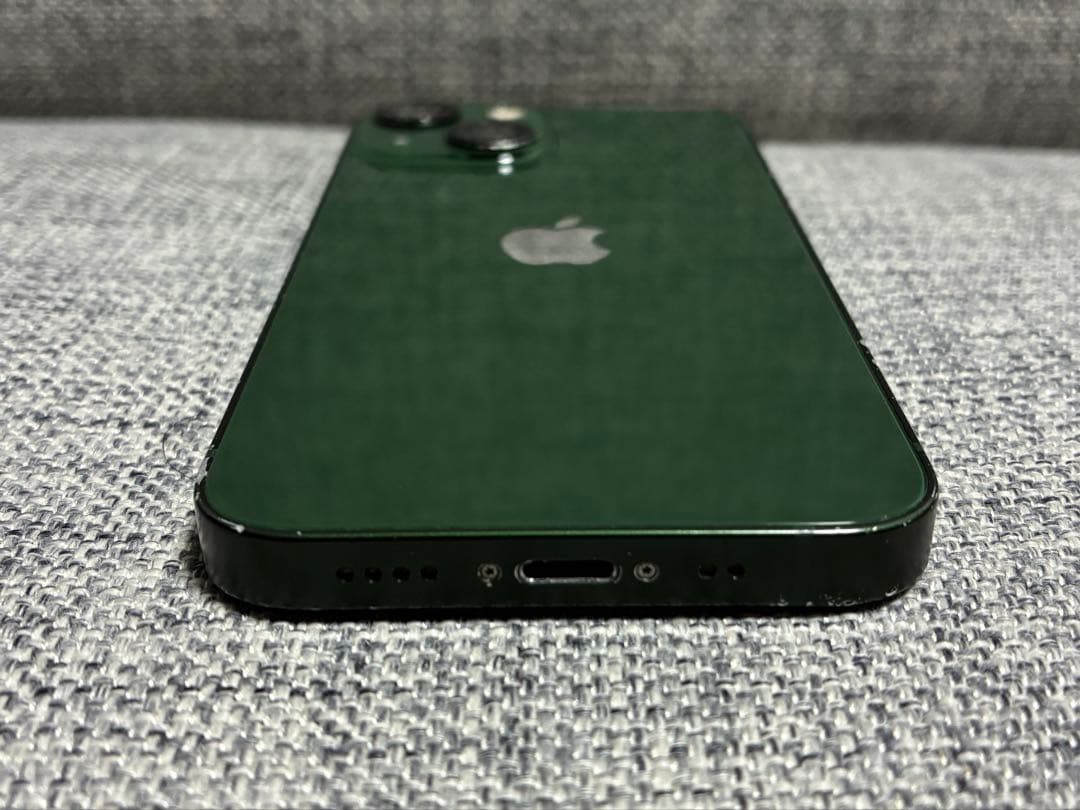 iPhone 13mini／グリーン／128GB／SIMフリー／バッテリー77%