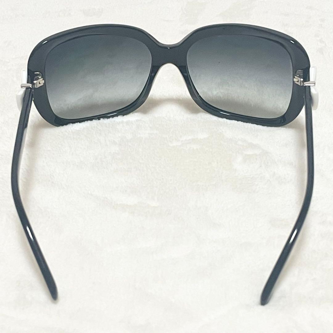 極美品 CHANEL ブラック×ホワイト リボンモチーフ 5171-A 希少