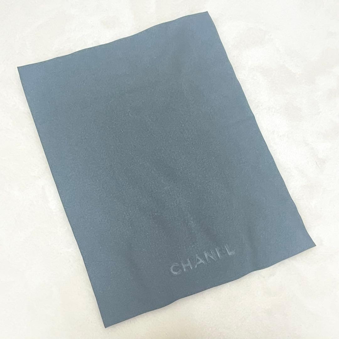 極美品 CHANEL ブラック×ホワイト リボンモチーフ 5171-A 希少
