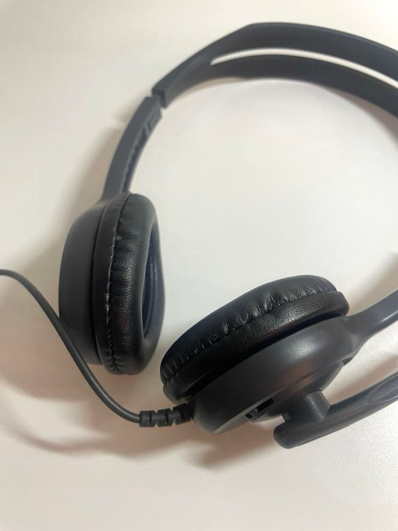 【新品3個】ロジテック H111 ヘッドセット ステレオ【レザーレット仕様】