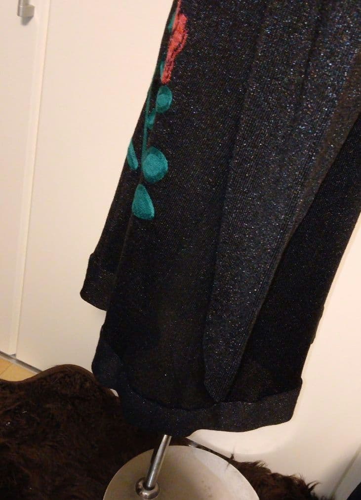 ★斎藤都世子★サイトウトヨコ★ニット★チュニック★刺繍★