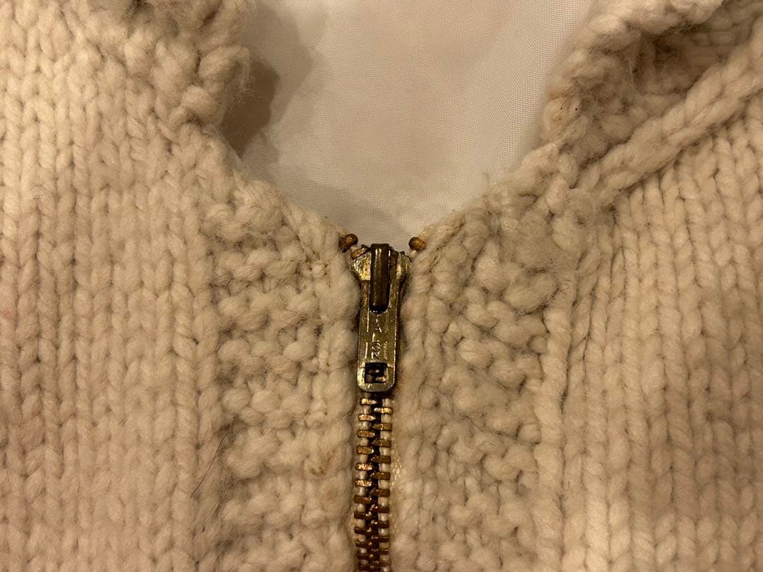 ヴィンテージ カウチンセーター 60s アイスホッケー