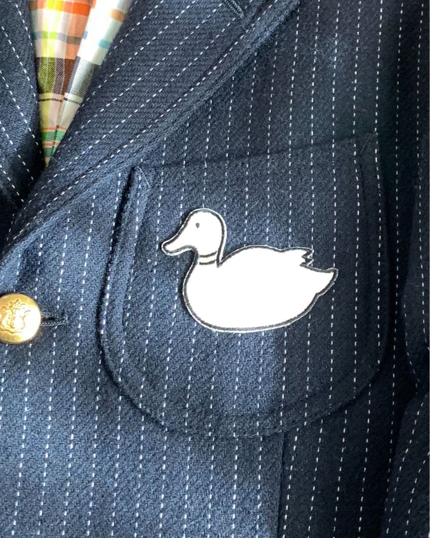 新品KOE×THOM BROWNE コラボDUCK 3BUTTON JAKET