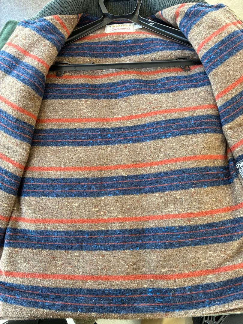 TROPHY CLOTHING オリーブグリーン ベスト サイズ40