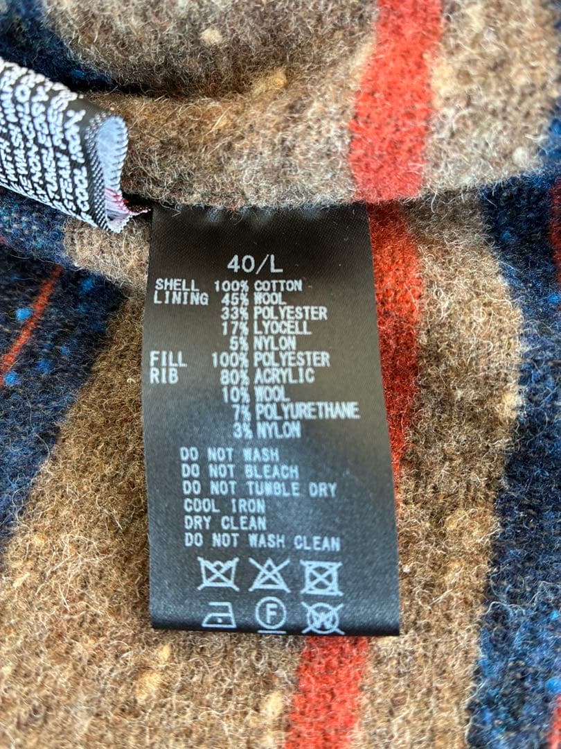 TROPHY CLOTHING オリーブグリーン ベスト サイズ40