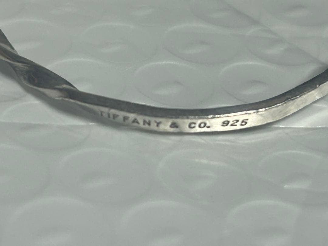 Old Tiffany ツイストバングル