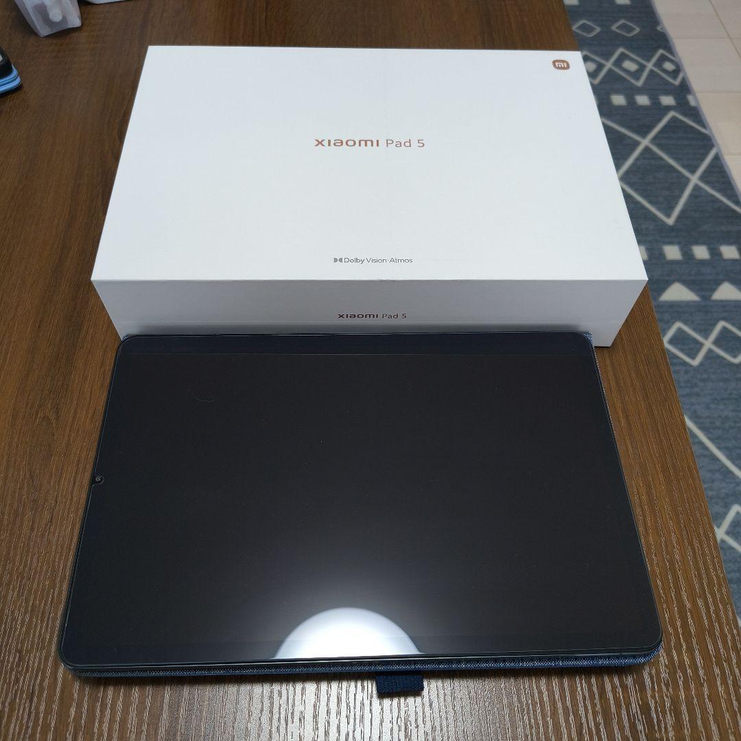 Xiaomi Pad 5 グレー 箱・付属品完備 フィルムとケース付き