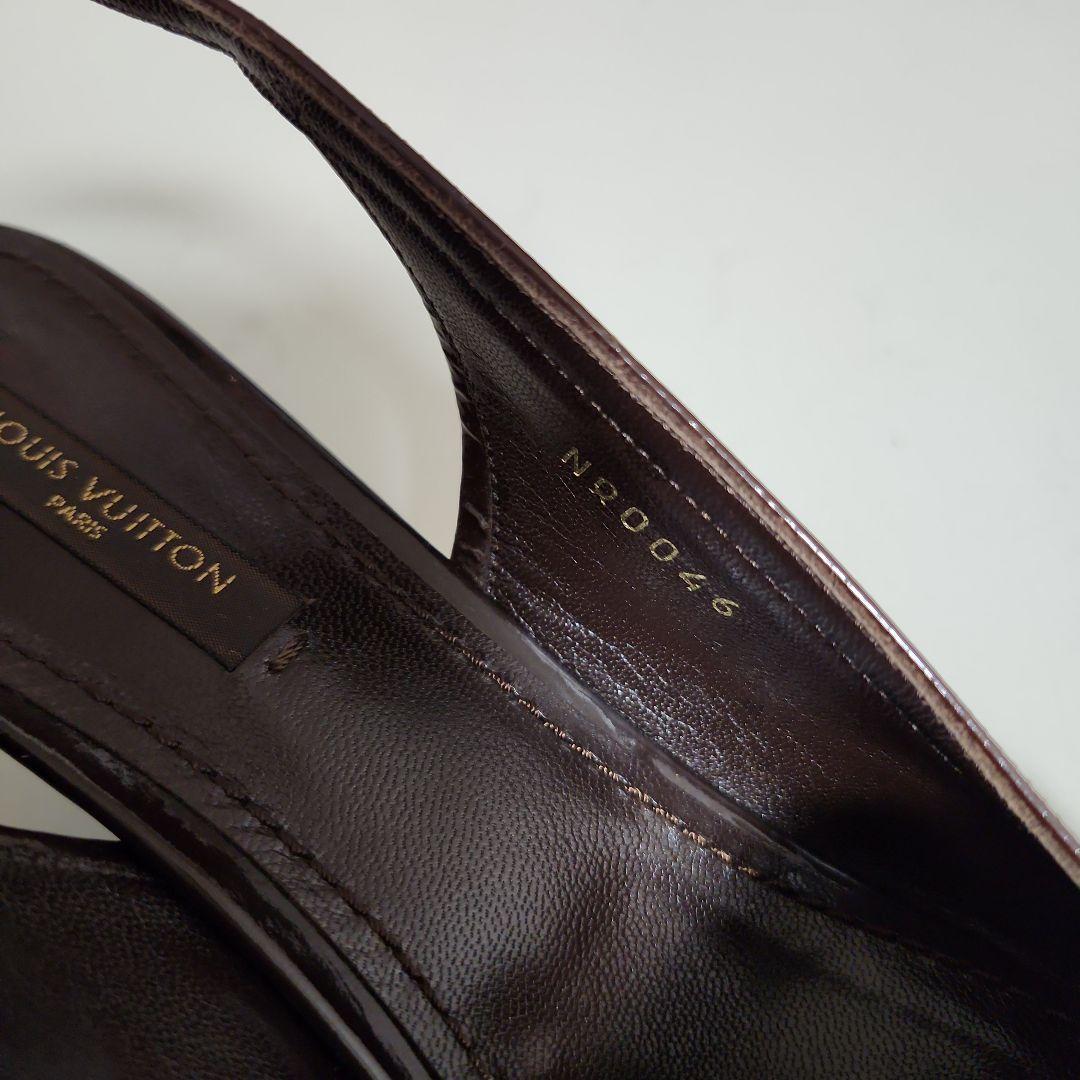 ルイヴィトン　モノグラム　レディース　ストラップパンプス　サンダル