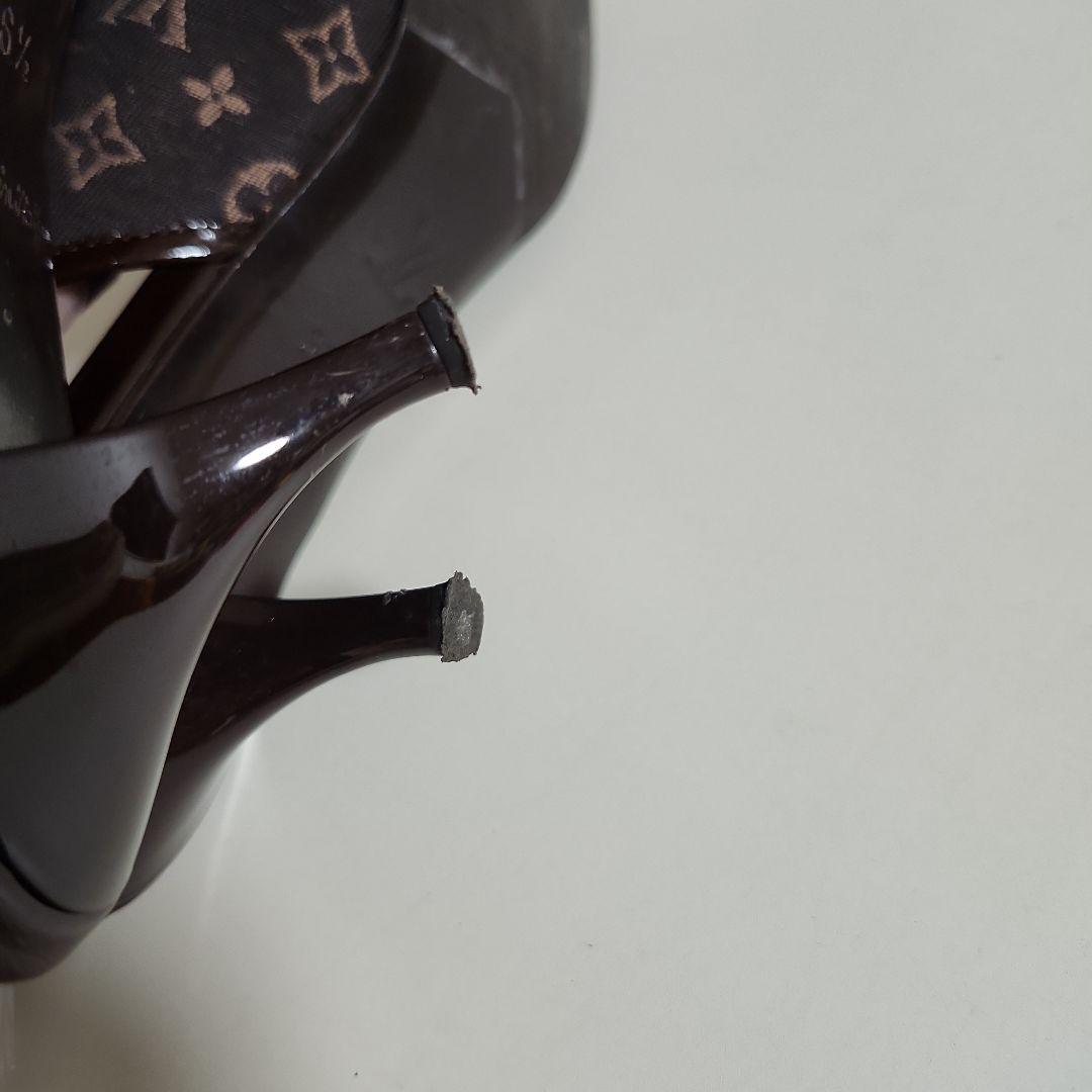 ルイヴィトン　モノグラム　レディース　ストラップパンプス　サンダル