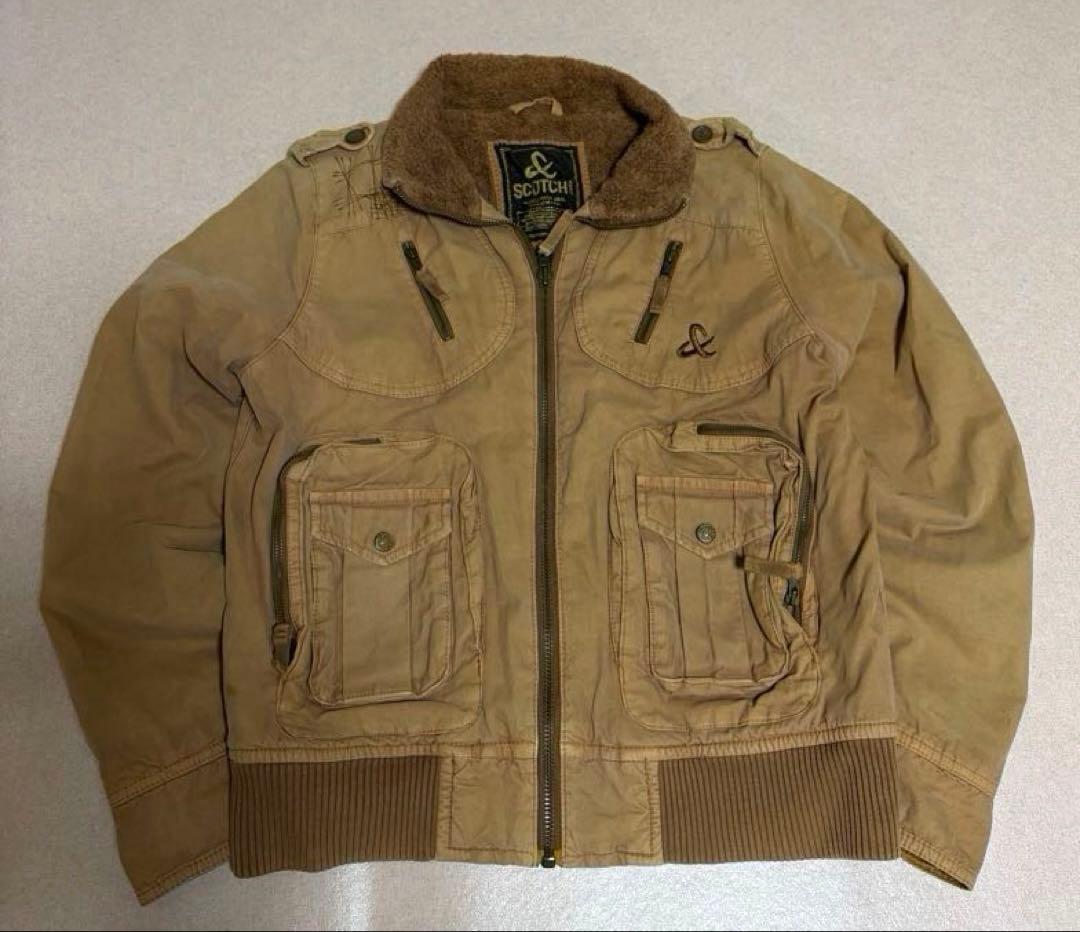 ジャケット・アウター y2k SCOTCH&SODA Gimmick Military Jacket