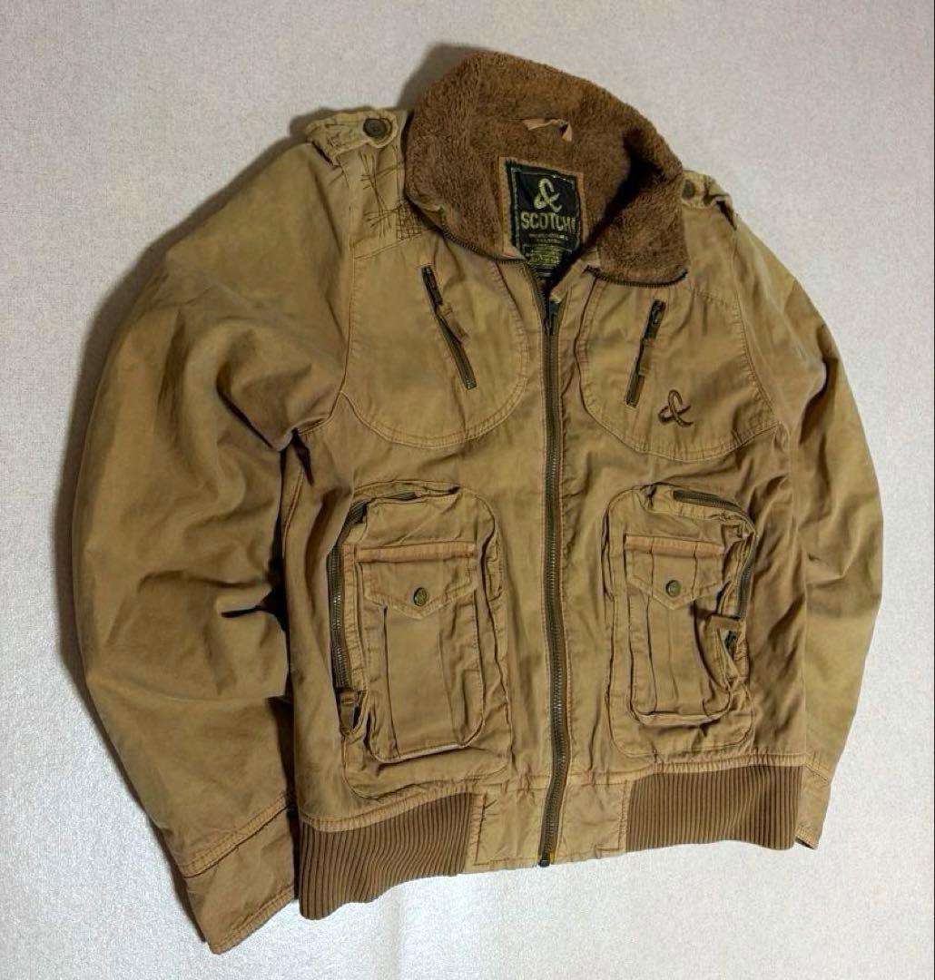 ジャケット・アウター y2k SCOTCH&SODA Gimmick Military Jacket