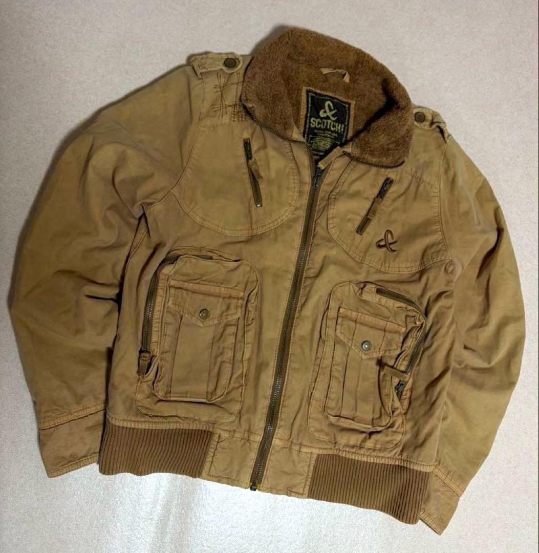 ジャケット・アウター y2k SCOTCH&SODA Gimmick Military Jacket
