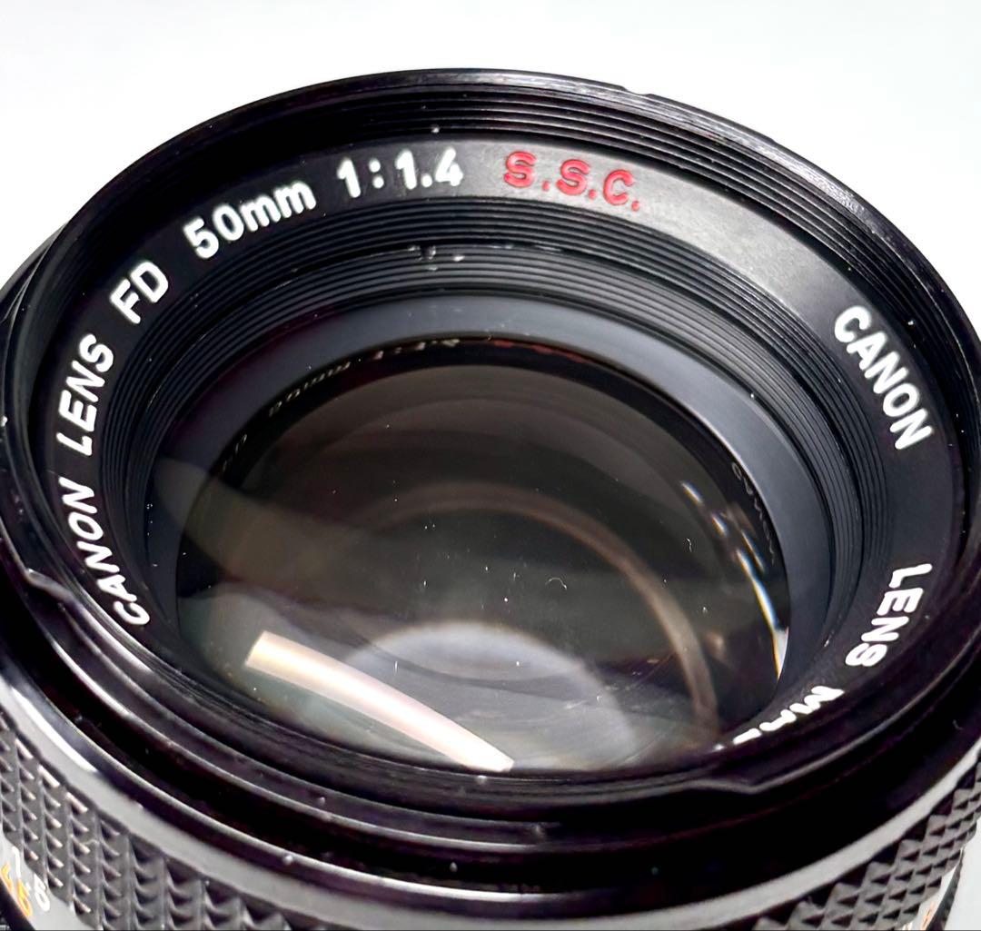 【完動品】キャノンフィルムカメラAE-1 &50mm f1.4No3471342