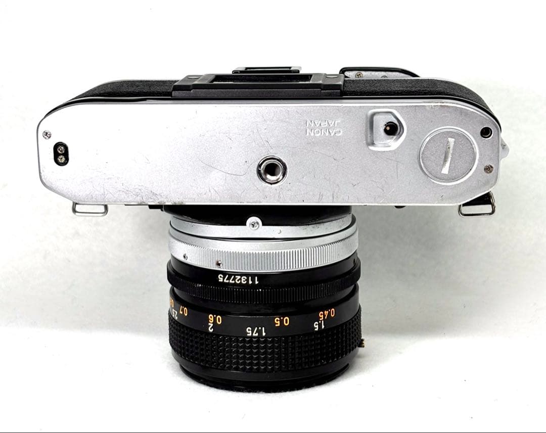 【完動品】キャノンフィルムカメラAE-1 &50mm f1.4No3471342