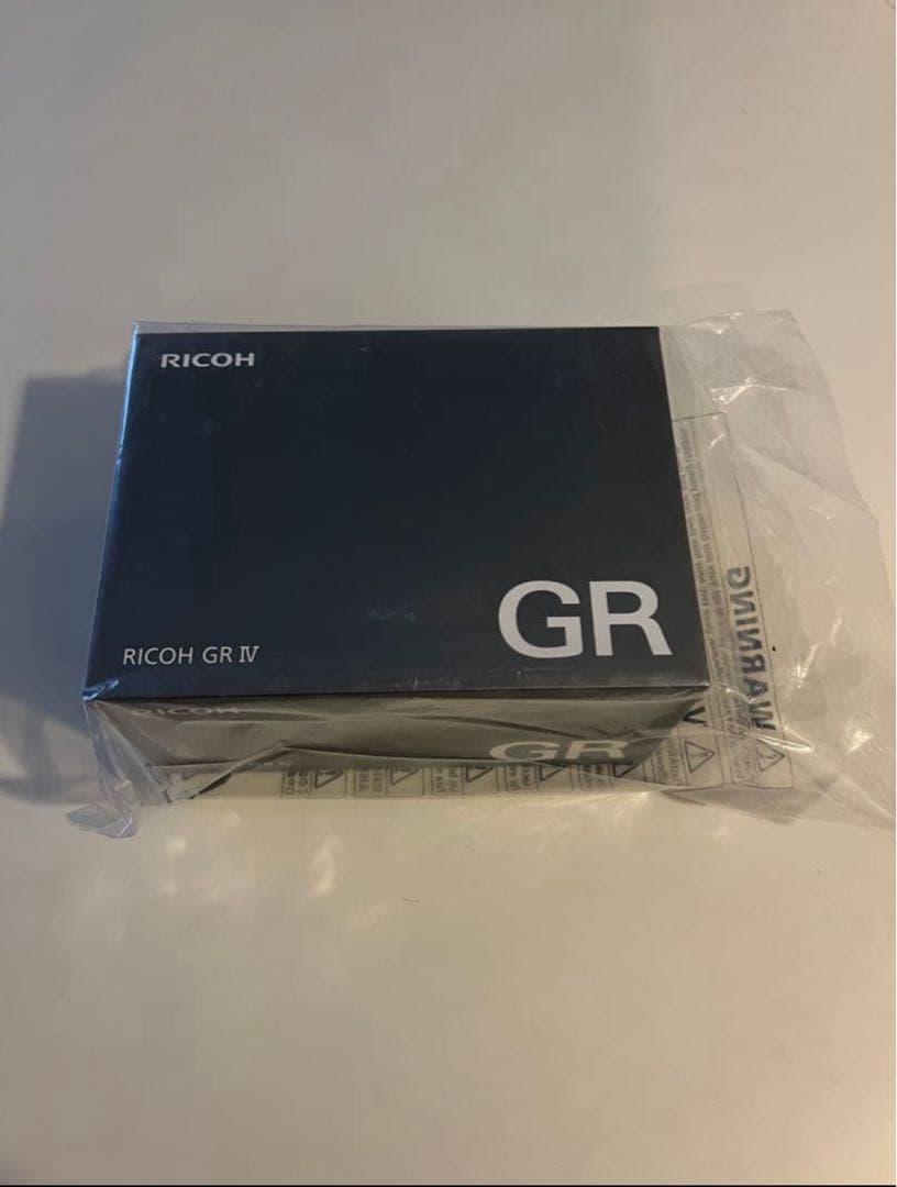 【最安値】RICOH GR IV 新品未使用・即日発送