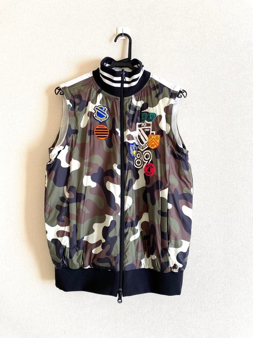 【新品同様！】人気！完売のパーリーゲイツ ダウン　4way 0サイズ