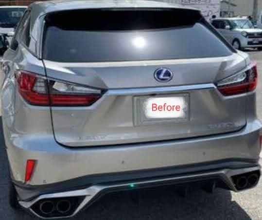 訳あり レクサスRX テールランプ一文字化キット