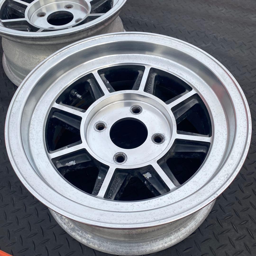 ハヤシレーシング アルミホイール 当時物の深リム