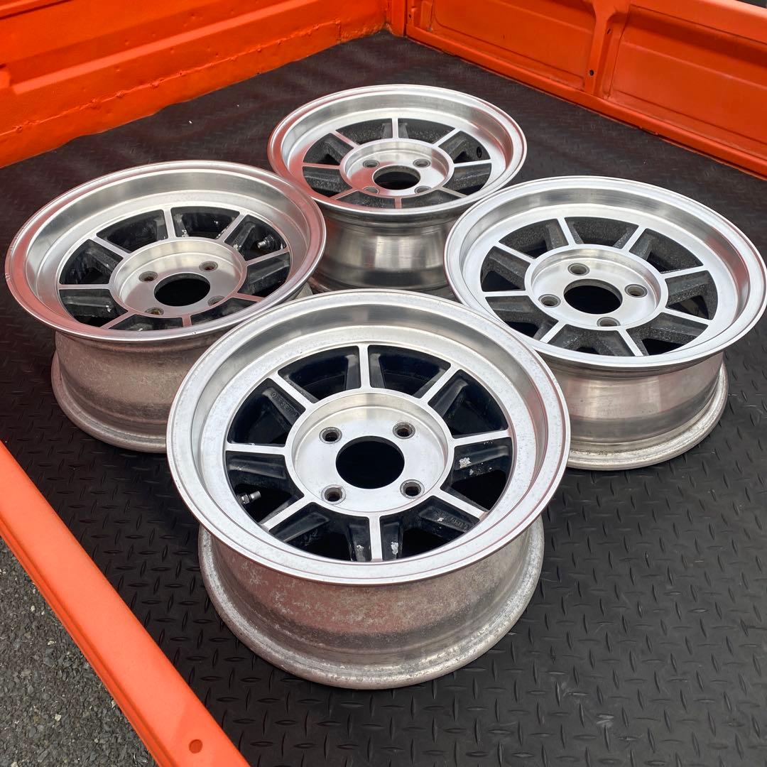 ハヤシレーシング アルミホイール 当時物の深リム