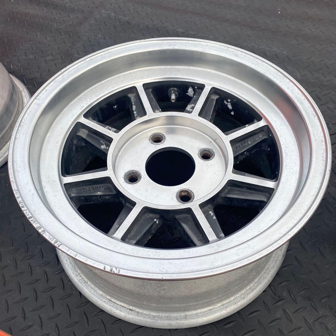 ハヤシレーシング アルミホイール 当時物の深リム