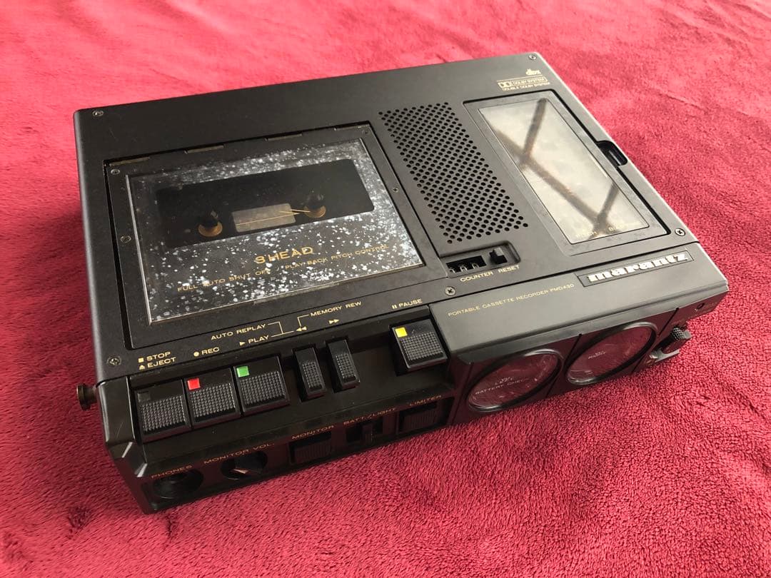 marantzPMD430カセットデッキ