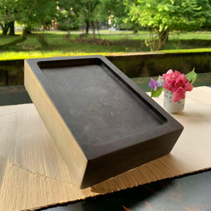 両面使える♡古めの端渓硯　No.103