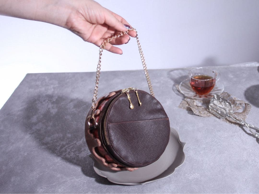 【黒椿アリスさま専用】チョコレートケーキバッグ