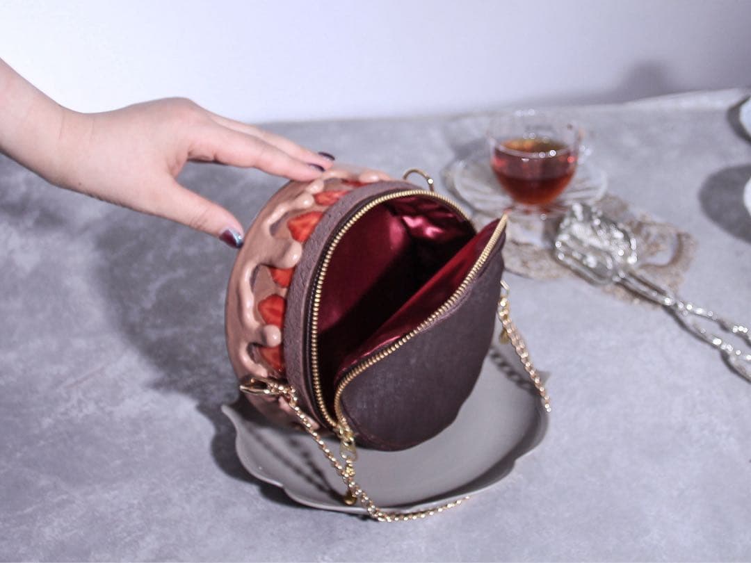 【黒椿アリスさま専用】チョコレートケーキバッグ