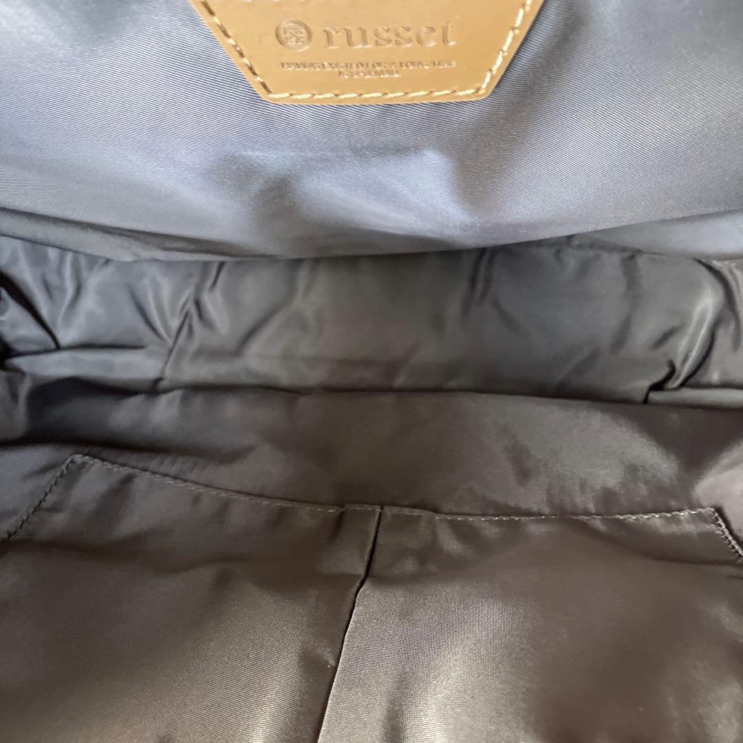 新品　未使用　russet ラシット　トートバッグ　ネイビー
